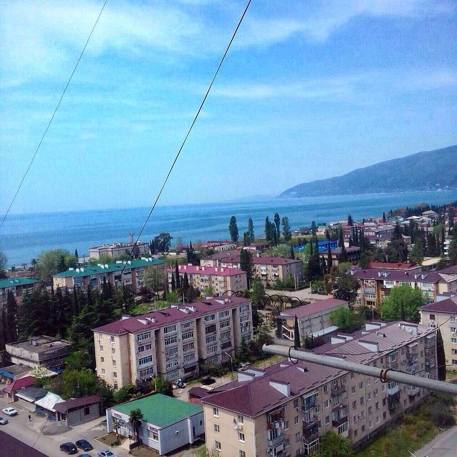 Гагринское Гнездышко Gagra Ngoại thất bức ảnh